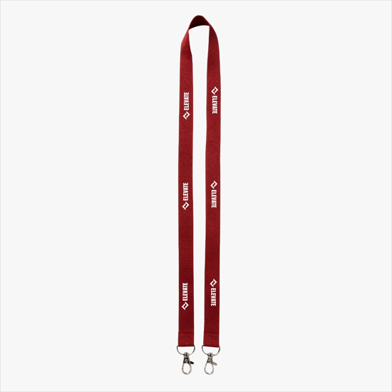 Plan Ahead & Save 3/4 Double-End Polyester Lanyard w/Double Lobster Claw