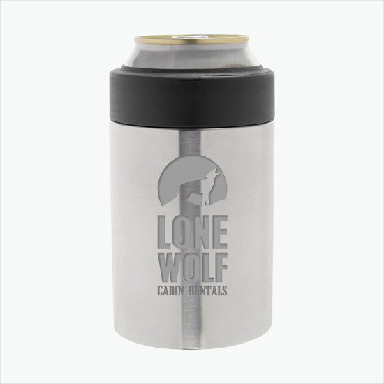 Summit Double Wall Stainless Can Cooler - Engraved