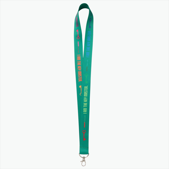 Plan Ahead & Save - 1 Economy Poly-Dye Full-Color Printed Lanyard w/Lobster Claw