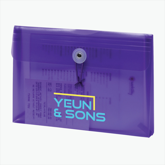 Duralopes Small Poly Envelope - Multi-Color Imprint