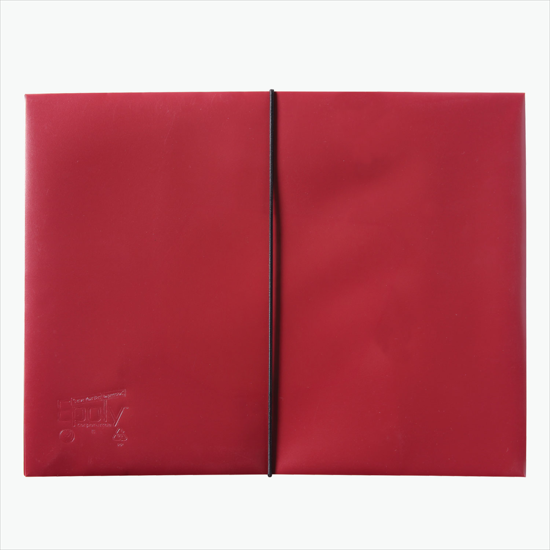 Opaque Dual Gusset Portfolio - Multi-Color Imprint
