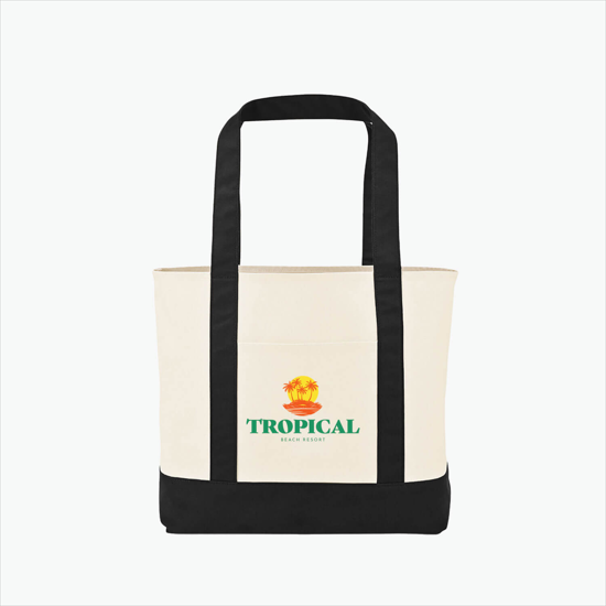 Dockside Canvas Tote - 14 x 21 - Full Color