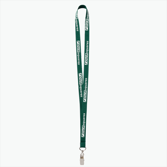 Plan Ahead & Save 5/8 Polyester Lanyard - Swivel Bulldog Clip