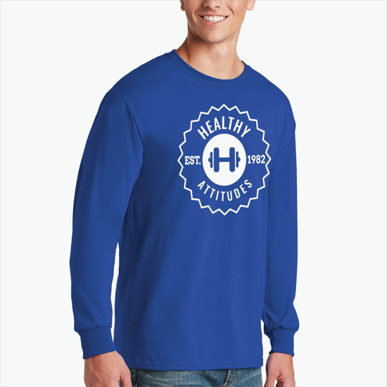Jerzees® 50/50 Cotton/Poly Long Sleeve T-Shirt - Colors