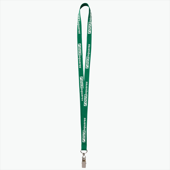 Plan Ahead & Save 5/8 Polyester Lanyard - Swivel Bulldog Clip