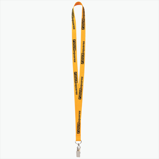 Plan Ahead & Save 5/8 Polyester Lanyard - Swivel Bulldog Clip