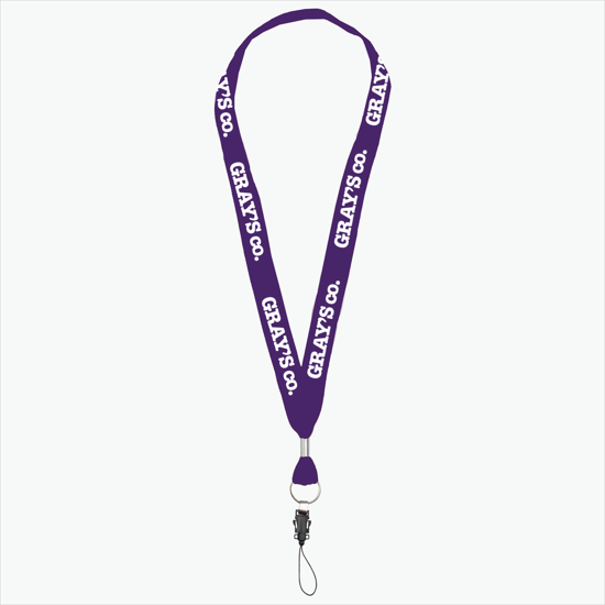 1 One Ply Cotton Lanyard - Accessories Loop