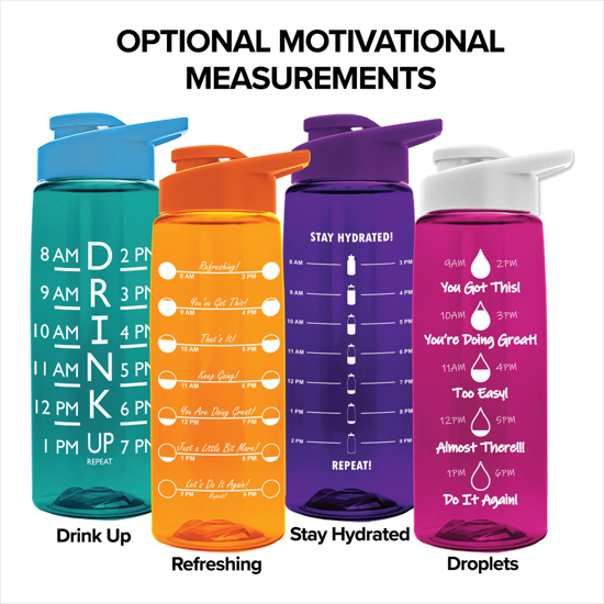 26 oz Tritan Flair Bottle with Mixer Ball