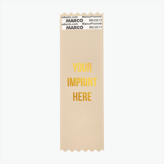 1-5/8 x 6 Custom Vertical Ribbon