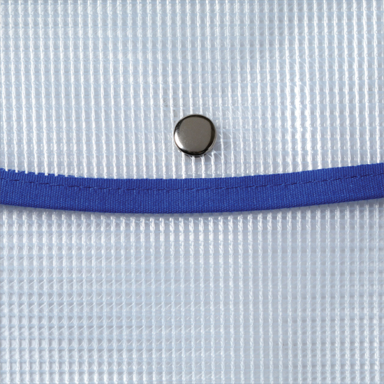 PolyWeave Medium Snap Document Pouch - Multi-Color Imprint