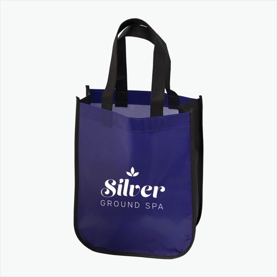 75 GSM Small Laminated Fashion Tote - 11-3/4 x 9-1/4