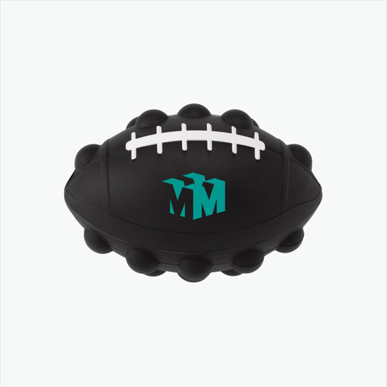 Football Push Pop Bubble Stress Reliever - 24-Hour Production