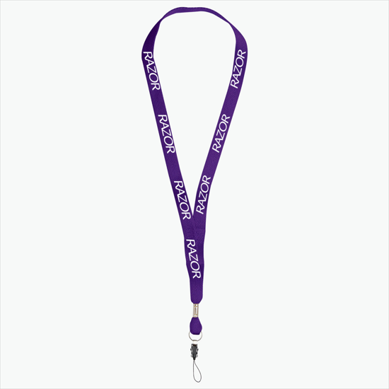 5/8 One Ply Cotton Lanyard - Accessories Loop