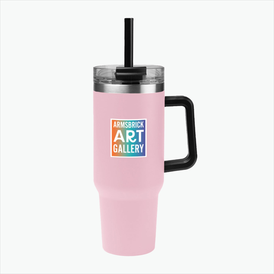 40 oz Intrepid Stainless Steel Tumbler - Full Color