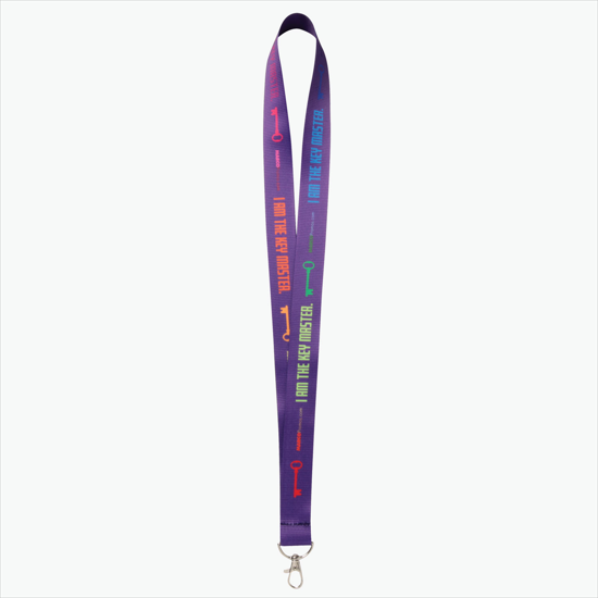 Plan Ahead & Save - 1 Economy Poly-Dye Full-Color Printed Lanyard w/Lobster Claw