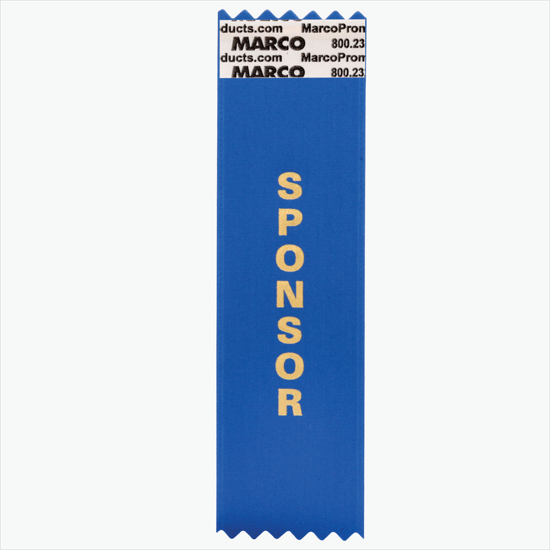 SPONSOR Ribbon - Vertical