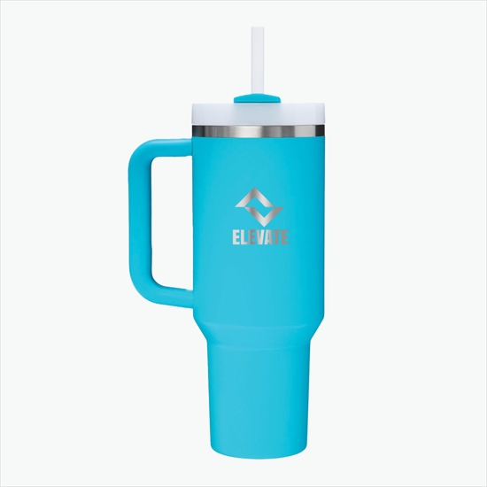 40 oz Stanley Quencher H2.O FlowState Tumbler - Engraved