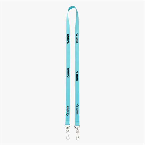 Plan Ahead & Save 5/8 Double-End Polyester Lanyard w/Double J-Hook