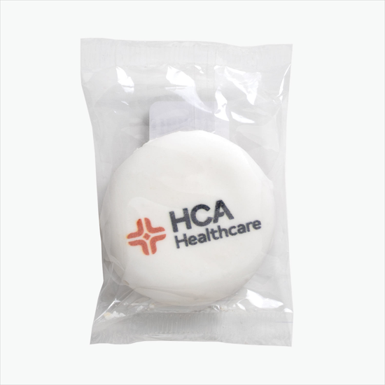 Iced Round Logo Cookie