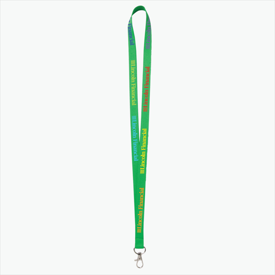 Plan Ahead & Save - 5/8 Economy Poly-Dye Full-Color Printed Lanyard w/Lobster Claw