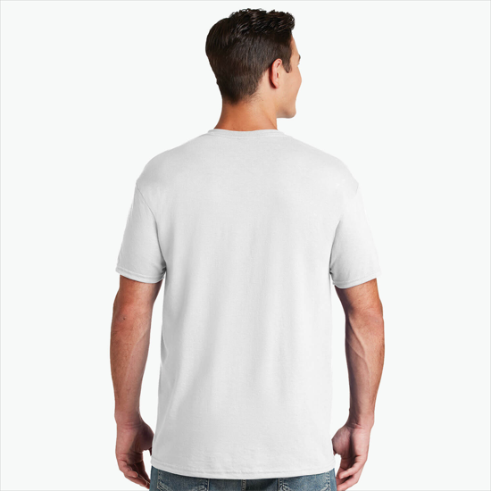 Jerzees Adult 50/50 Blend T-Shirt - White