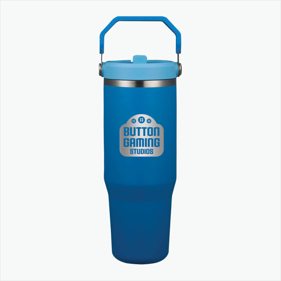 Stanley 30 oz IceFlow Flip Straw Tumbler - Engraved