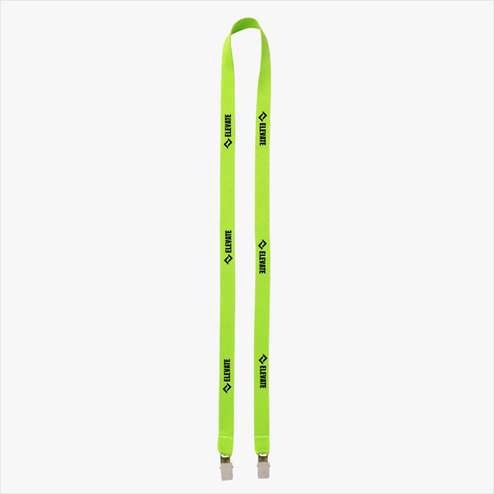 Plan Ahead & Save 5/8 Double-End Polyester Lanyard w/Double Non-Swivel Bulldog Clip