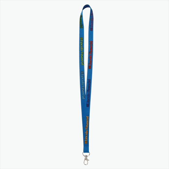 Plan Ahead & Save - 5/8 Economy Poly-Dye Full-Color Printed Lanyard w/Lobster Claw