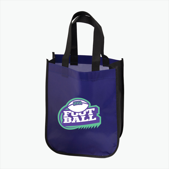 75 GSM Small Laminated Fashion Tote - 11-3/4 x 9-1/4 - Full Color