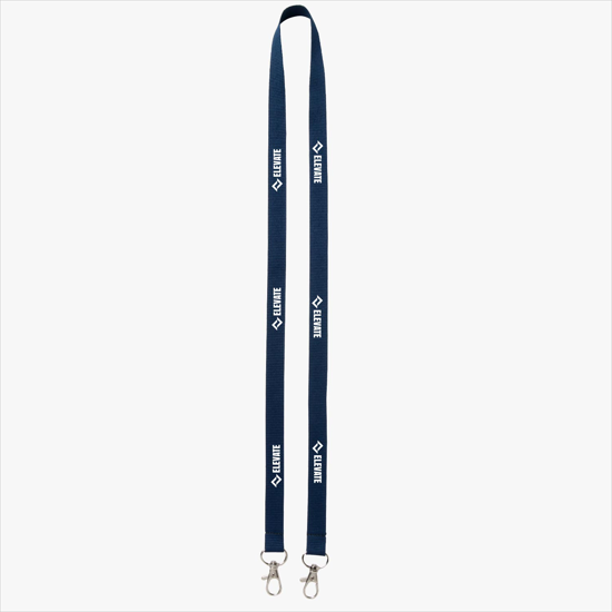 Plan Ahead & Save 5/8 Double-End Polyester Lanyard w/Double Lobster Claw