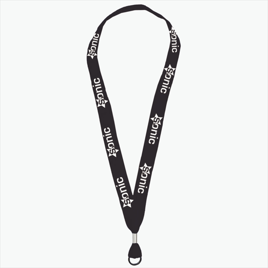 1 One Ply Cotton Lanyard - O-Ring