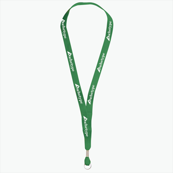 5/8 One Ply Cotton Lanyard - Split Ring