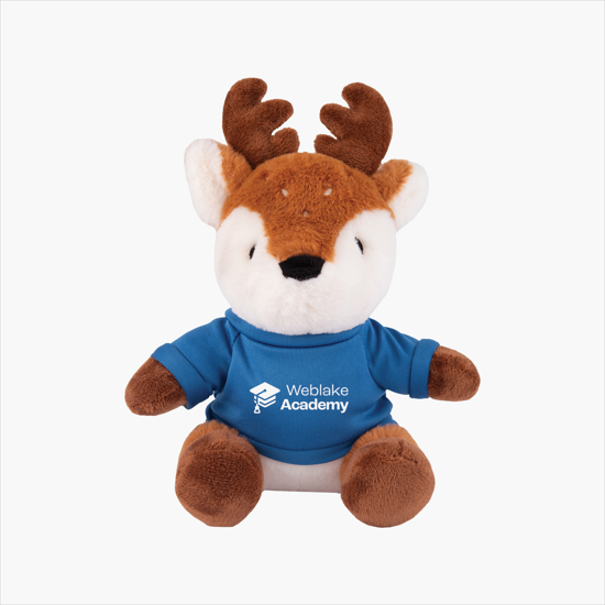 Rayne Deer Plush Toy with T-Shirt