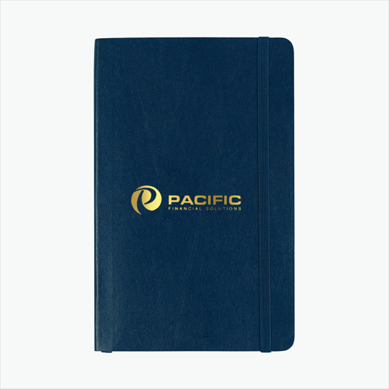 Moleskine® Soft Cover Large Notebook - Ruled - Hot Stamped