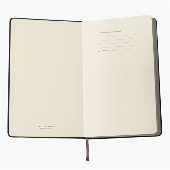 Moleskine® Hard Cover Pocket Size Notebook - Plain - 24-Hour Production