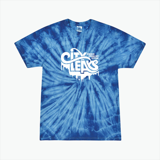 Tie Dyed Cotton Tee Adult - Spider