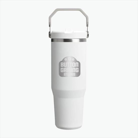 Stanley 30 oz IceFlow Flip Straw Tumbler - Engraved