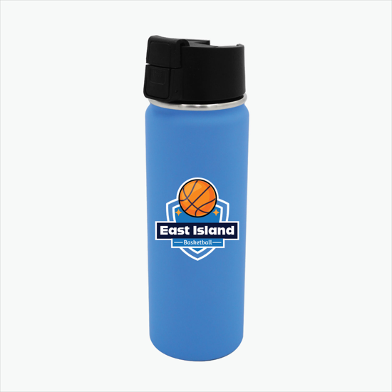 20 oz Halcyon Soft Touch Sport Bottle - Full Color