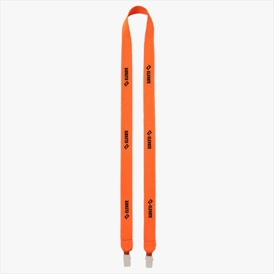 Plan Ahead & Save 3/4 Double-End Polyester Lanyard w/Double Non-Swivel Bulldog Clip