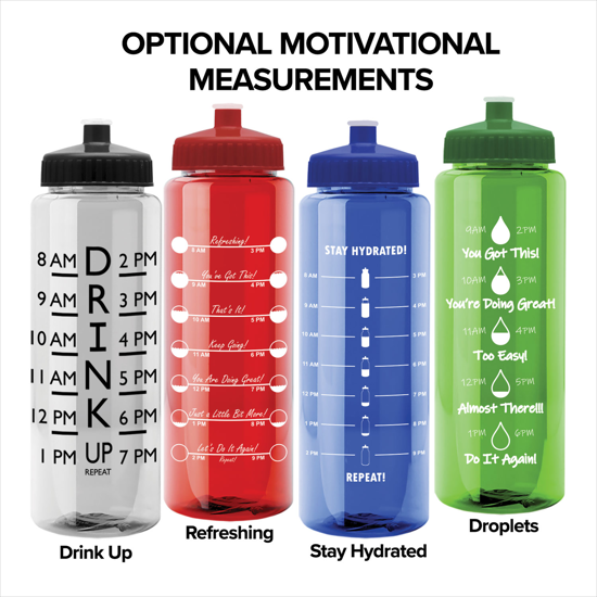 Poly Pure Water Bottle 32 oz
