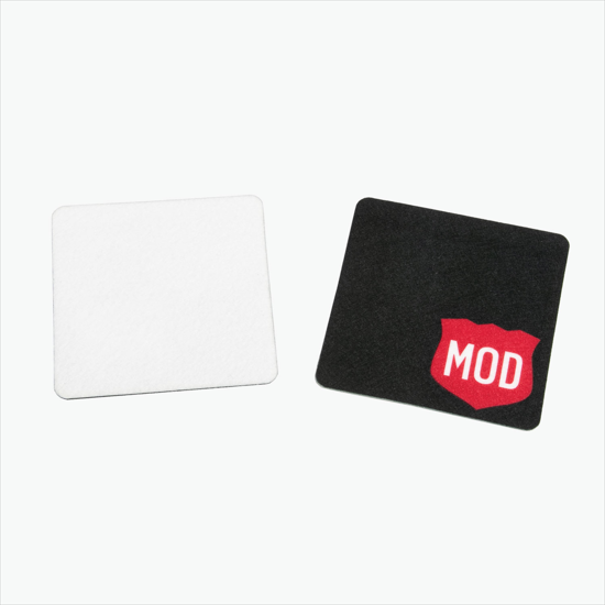 Full Color Recycled Felt Coasters - Set of 4