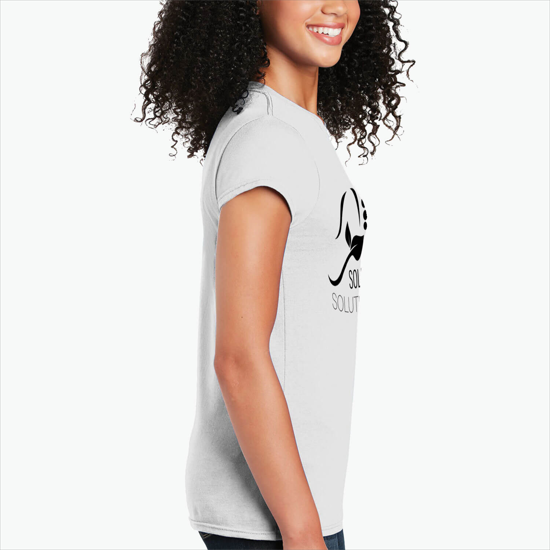 Gildan® Softstyle T-Shirt - Junior Women's - White