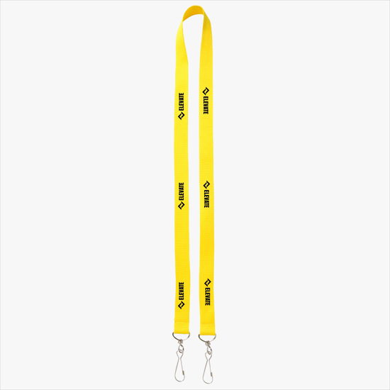 Plan Ahead & Save 3/4 Double-End Polyester Lanyard w/Double J-Hook