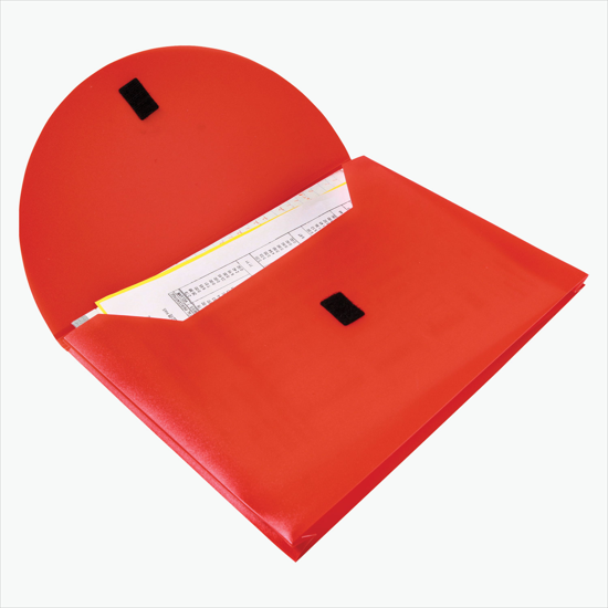 Poly Envelope with Velcro Closure - Multi-Color Imprint