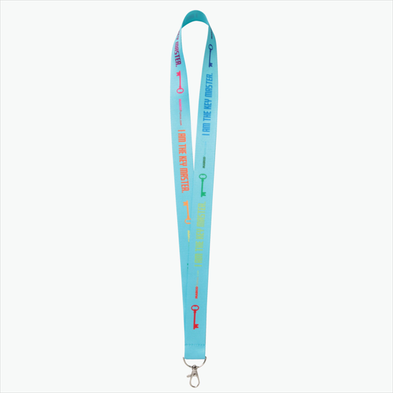 Plan Ahead & Save - 1 Economy Poly-Dye Full-Color Printed Lanyard w/Lobster Claw