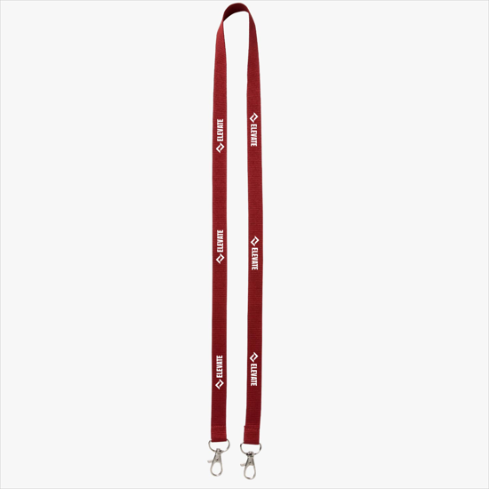 Plan Ahead & Save 5/8 Double-End Polyester Lanyard w/Double Lobster Claw
