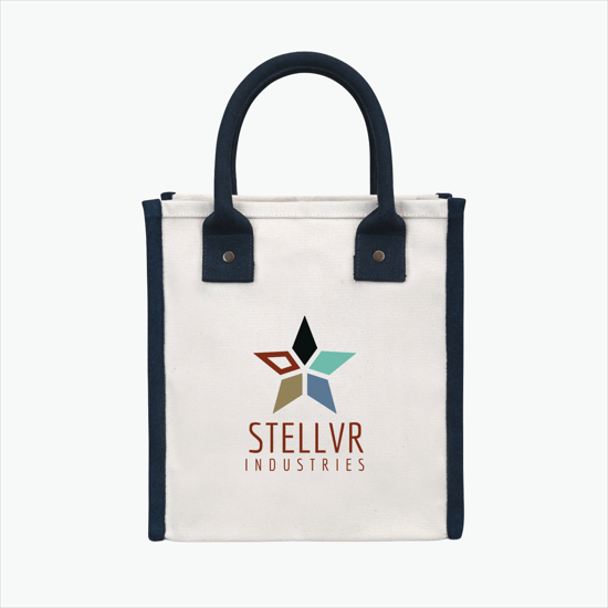 Petite Market Cotton Tote - Full Color