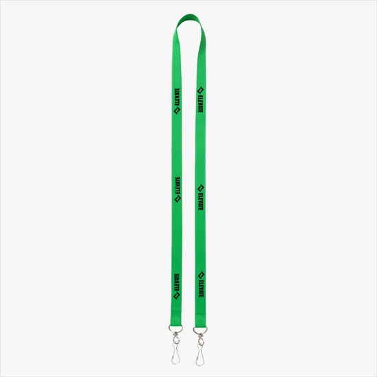 Plan Ahead & Save 5/8 Double-End Polyester Lanyard w/Double J-Hook