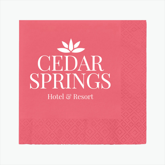 Colored Luncheon Napkin - 2 Ply