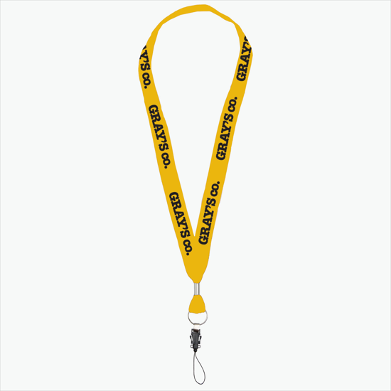 1 One Ply Cotton Lanyard - Accessories Loop